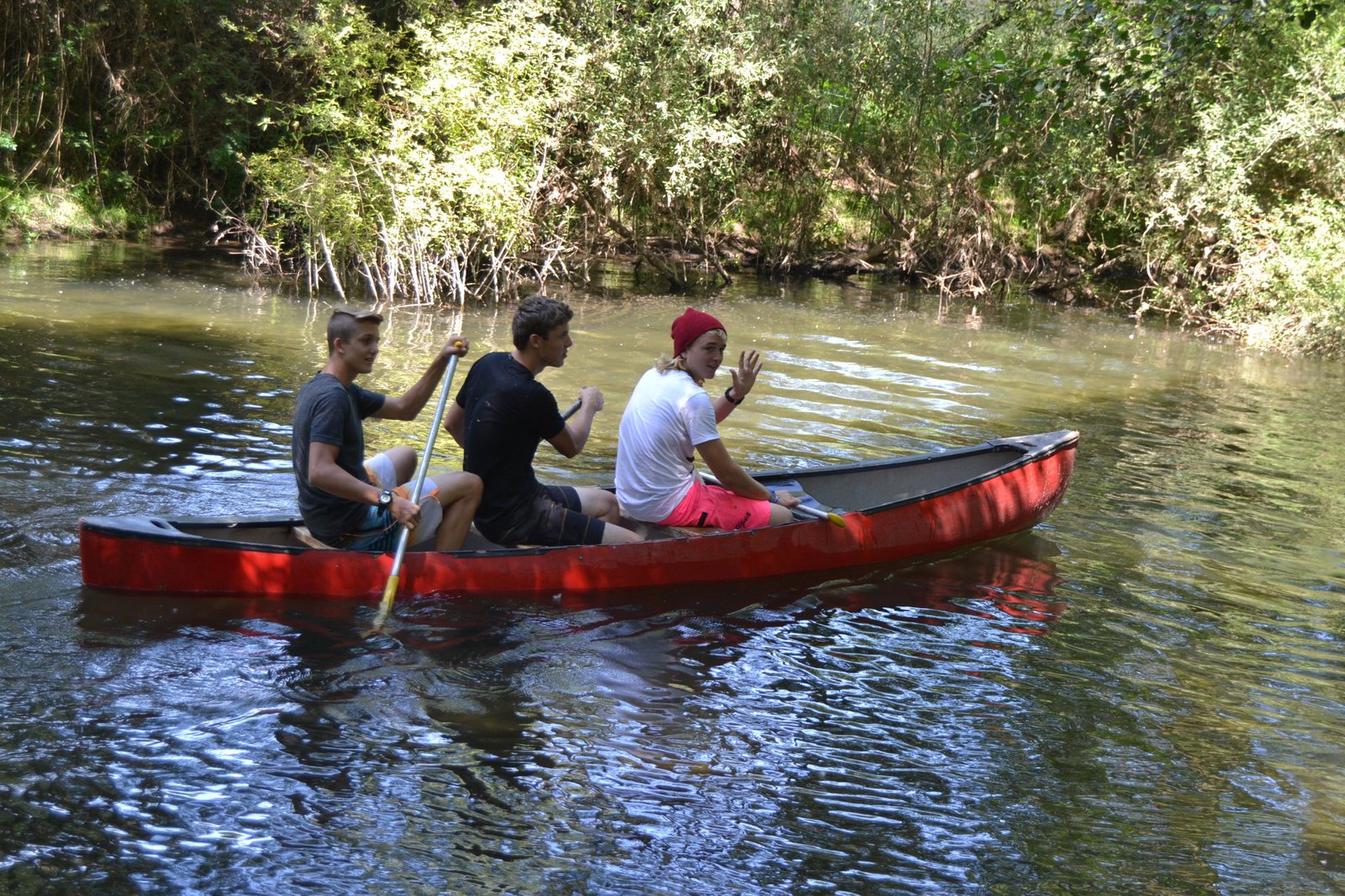campamento naturaleza